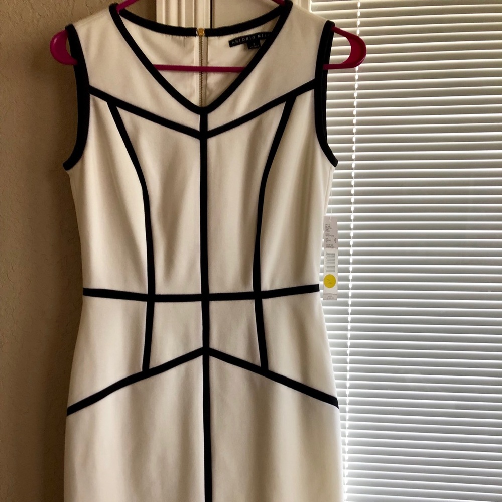 Antonio Melani NWT white dress